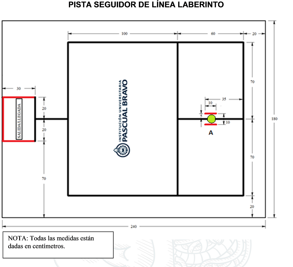 seguidor linea laberinto