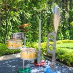 Escultura sonora Fierro en clave de paz